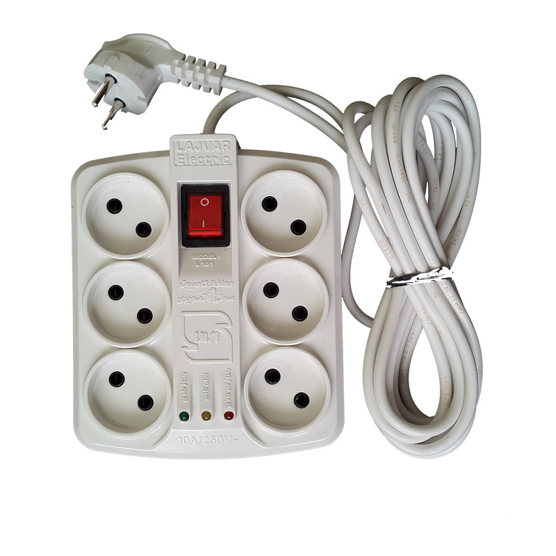 محافظ ولتاژ لجور ۶خانه مدلL101